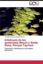 Cover von Ictiofauna de las quebradas Mason y Santa Rosa, Parque Tayrona