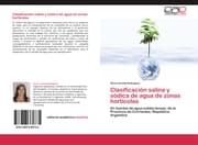 Cover von Clasificación salina y sódica de agua de zonas hortícolas