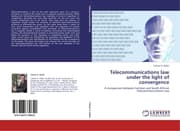 Cover von Telecommunications law under the light of convergence