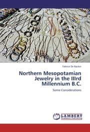 Cover von Northern Mesopotamian Jewelry in the IIIrd Millennium B.C.