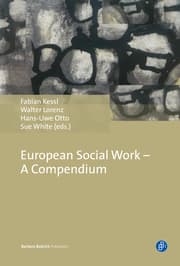 Cover von European Social Work - A Compendium