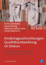 Cover von Kindertageseinrichtungen: Qualitätsentwicklung im Diskurs