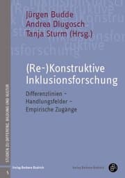 Cover von (Re-)Konstruktive Inklusionsforschung