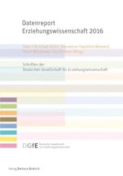 Cover von Datenreport Erziehungswissenschaft 2016
