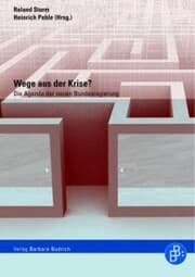 Cover von Wege aus der Krise?