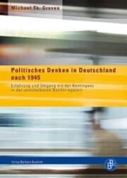 Cover von Politisches Denken in Deutschland nach 1945