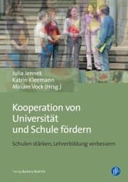 Cover von Kooperation von Universität und Schule fördern