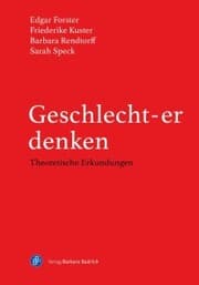Cover von Geschlecht-er denken