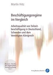 Cover von Beschäftigungsregime im Vergleich