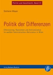 Cover von Politik der Differenzen