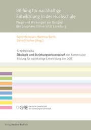 Cover von Bildung für nachhaltige Entwicklung in der Hochschule