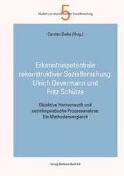 Cover von Objektive Hermeneutik und soziolinguistische Prozessanalyse im Anwendungsvergleich
