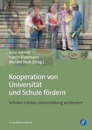 Cover von Kooperation von Universität und Schule fördern