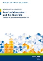 Cover von Berufswahlkompetenz und ihre Förderung