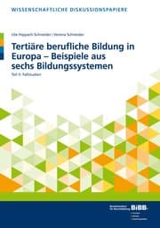 Cover von Tertiäre berufliche Bildung in Europa - Beispiele aus sechs Bildungssystemen