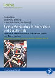Cover von Rechte Verhältnisse in Hochschule und Gesellschaft