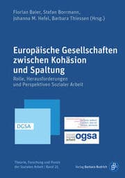 Cover von Europäische Gesellschaften zwischen Kohäsion und Spaltung