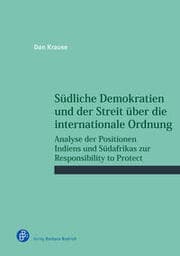 Cover von Südliche Demokratien und der Streit über die internationale Ordnung
