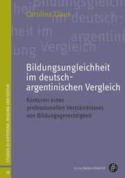 Cover von Bildungsungleichheit im deutsch-argentinischen Vergleich