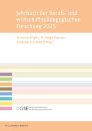 Cover von Jahrbuch der berufs- und wirtschaftspädagogischen Forschung 2025