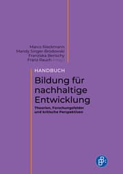 Cover von Handbuch Bildung für nachhaltige Entwicklung