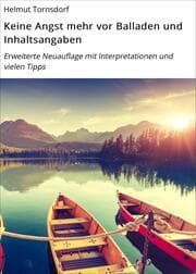 Cover von Keine Angst mehr vor Balladen und Inhaltsangaben