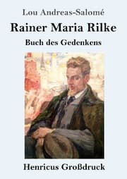 Cover von Rainer Maria Rilke (Großdruck)