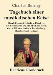 Cover von Tagebuch einer musikalischen Reise (Großdruck)