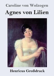 Cover von Agnes von Lilien (Großdruck)