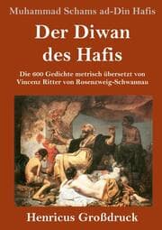 Cover von Der Diwan des Hafis (Großdruck)