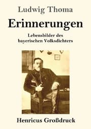 Cover von Erinnerungen (Großdruck)