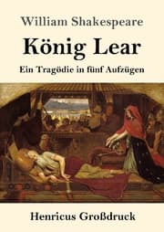 Cover von König Lear (Großdruck)