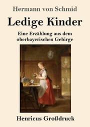 Cover von Ledige Kinder (Großdruck)