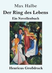 Cover von Der Ring des Lebens (Großdruck)