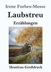 Cover von Laubstreu (Großdruck)