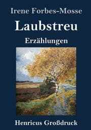 Cover von Laubstreu (Großdruck)
