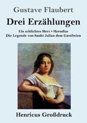 Cover von Drei Erzählungen (Großdruck)