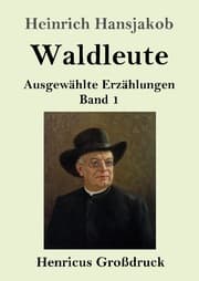 Cover von Waldleute (Großdruck)
