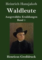 Cover von Waldleute (Großdruck)