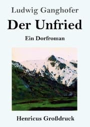 Cover von Der Unfried (Großdruck)