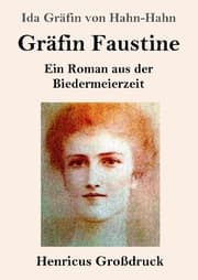 Cover von Gräfin Faustine (Großdruck)