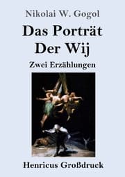 Cover von Das Porträt / Der Wij (Großdruck)