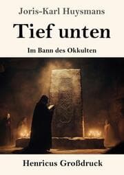 Cover von Tief unten (Großdruck)