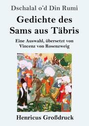 Cover von Gedichte des Sams aus Täbris (Großdruck)