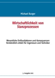 Cover von Wirtschaftlichkeit von Stanzprozessen