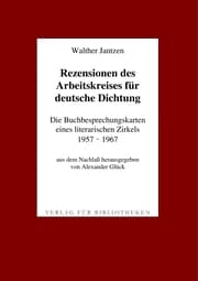 Cover von Rezensionen des Arbeitskreises für deutsche Dichtung