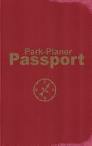 Cover von Park-Planer Passport - Mein Reisedokument für die Disney-Parks