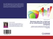 Cover von Business plan for a start-up of an information brokering company