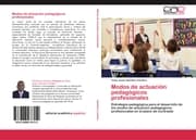 Cover von Modos de actuación pedagógicos profesionales