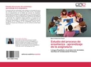 Cover von Estudio del proceso de enseñanza - aprendizaje de la asignatura: